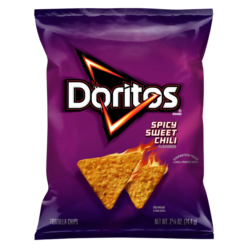 Doritos Tortilla Chips Spicy Sweet Chili Flavored 2.625oz
