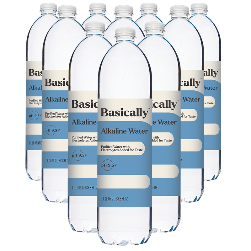 Basically 1L Alkaline Water with Electrolytes (Pack of 10)