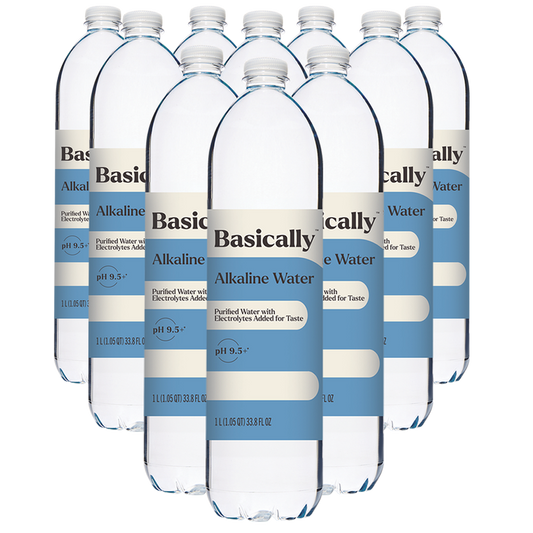 Basically 1L Alkaline Water with Electrolytes (Pack of 10)