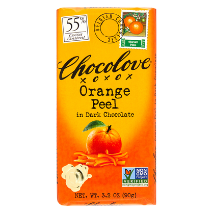Chocolove Orange Peel Dark Chocolate 3.2oz