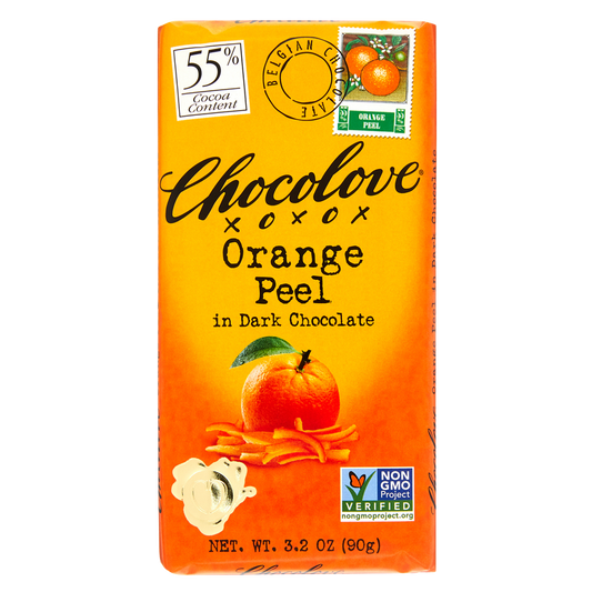 Chocolove Orange Peel Dark Chocolate 3.2oz