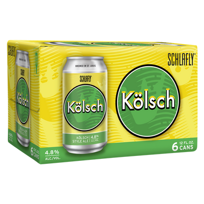 Schlafly Kolsch Ale 6pk 12oz Can 4.8% ABV