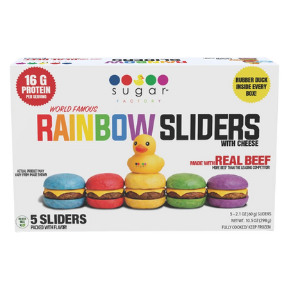 Sugar Factory Rainbow Cheese Sliders 5ct