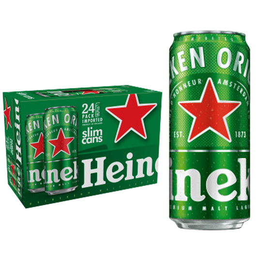 Heineken 24pk 12oz Can 5.0% ABV