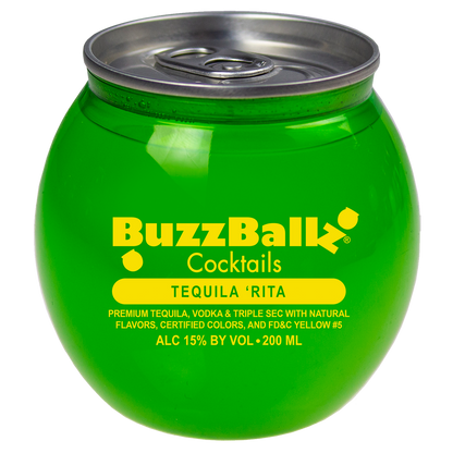 BuzzBallz Cocktails Tequila 'Rita 200ml (30 Proof)
