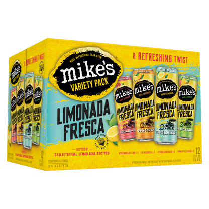 Mike's Hard Limonada Fresca Variety 12pk 12oz Can 5.0% ABV