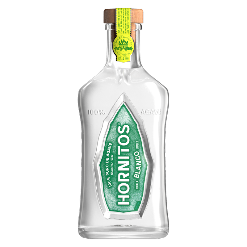 Hornitos Plata Tequila 750ml (80 Proof)