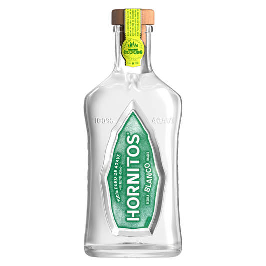 Hornitos Plata Tequila 750ml (80 Proof)
