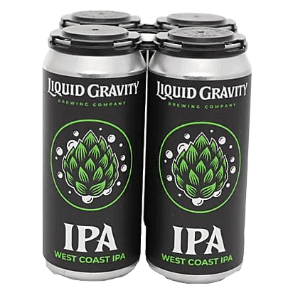 Liquid Gravity Brewing Co. IPA 4pk 16oz Can
