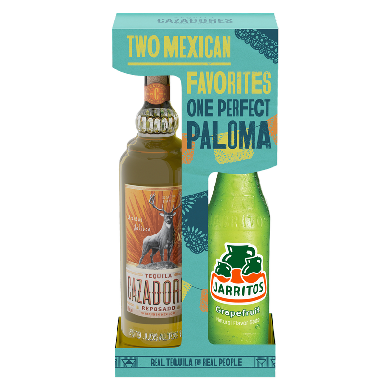 Cazadores Reposado Tequila Gift Set 750ml (80 Proof)