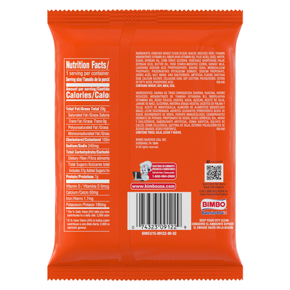 Bimbo Mini Mantecadas Mini Vanilla Muffins 17.6oz