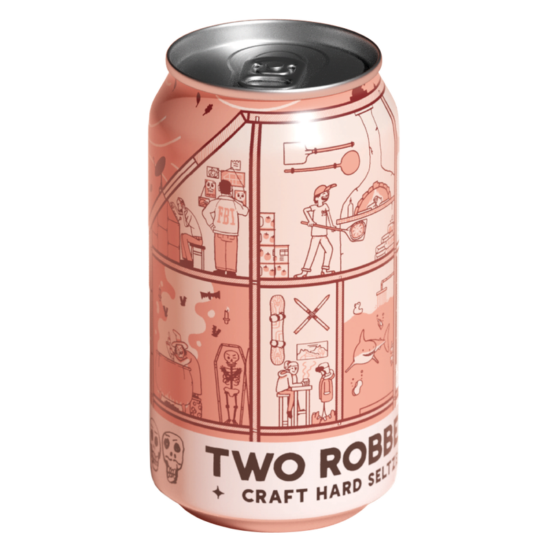Two Robbers Peach Berry 6pk 12oz 5.2% ABV