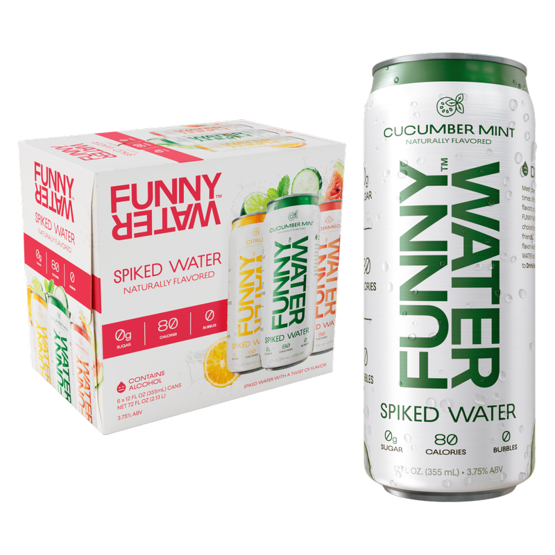Funny Water Original Variety Pack 1 6pk 12oz