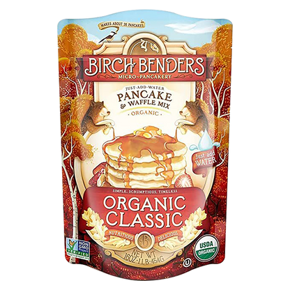 Birch Benders Pancake & Waffle Mix Classic Recipe 95% Organic