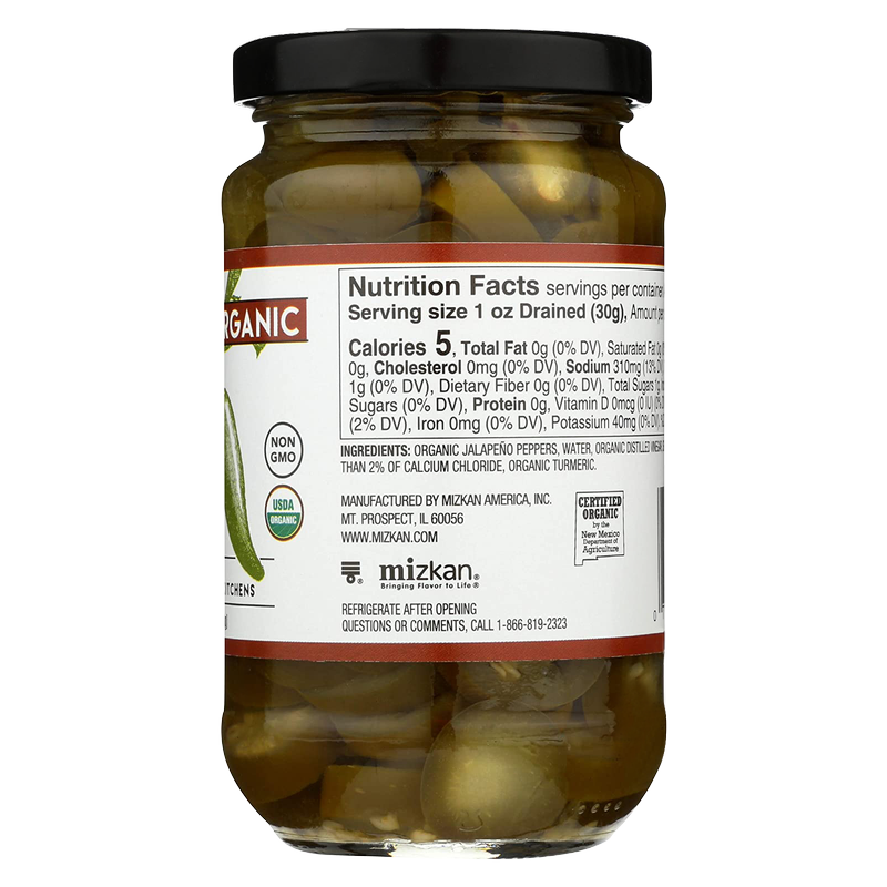 Rio Luna Organic Nacho Sliced Jalapenos 12oz