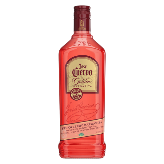 Jose Cuervo Golden Margarita Strawberry Ready to Drink Cocktail 1.75L 12.7% ABV