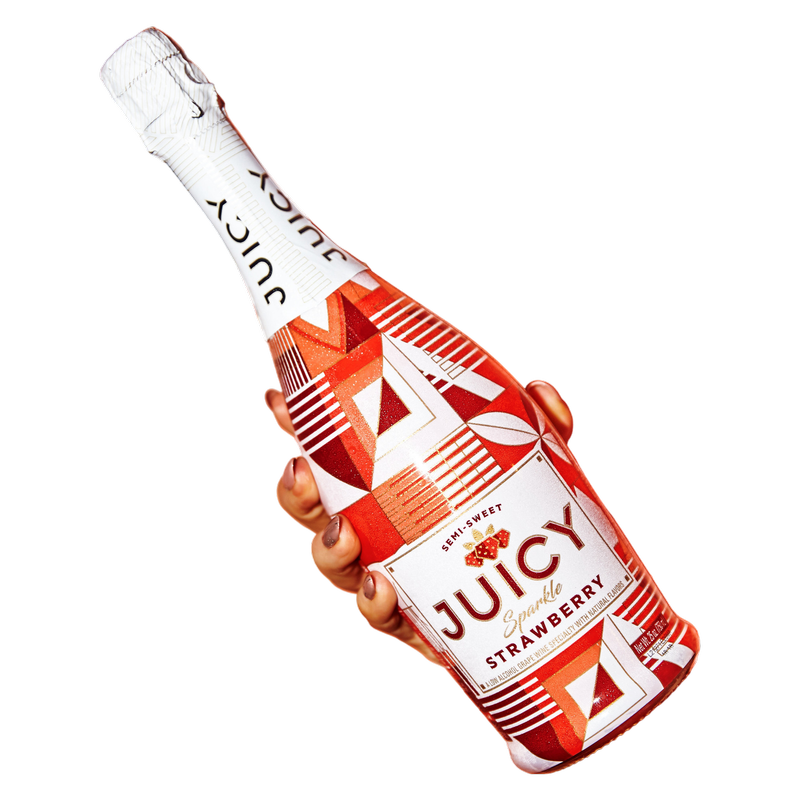 Juicy Sparkle Strawberry Sparkling 750ml