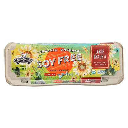 Chino Valley Ranchers Grade A Omega-3 Soy Free Large Eggs - 12ct