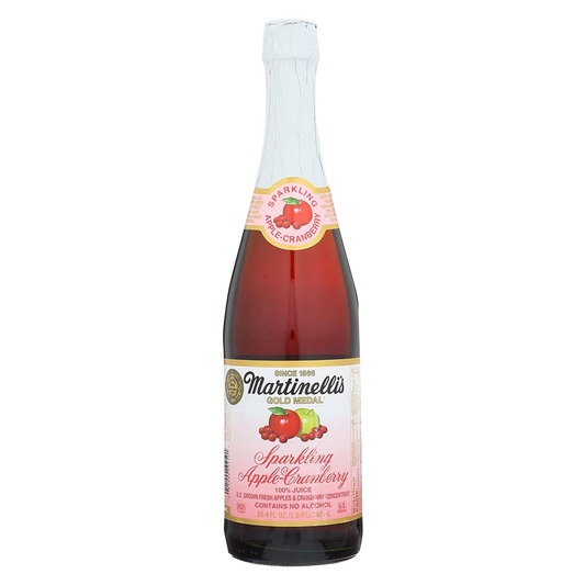 Martinelli's Sparkling Apple Cranberry Cider 25.4oz Btl