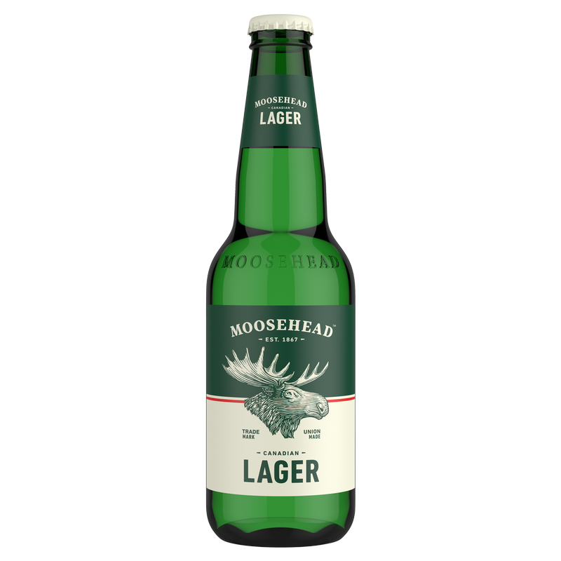 Moosehead Lager 6pk 12oz Btl 5.0% ABV