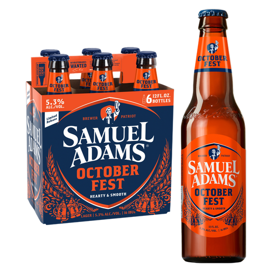 Sam Adams Oktoberfest 6pk 12oz Bottle 5.3% ABV