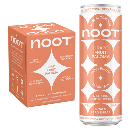 Noot Grapefruit Paloma Non-Alcoholic Cocktail 4pk 12oz Can