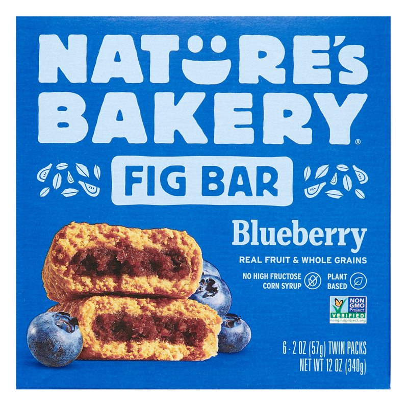 Nature's Bakery Whole Wheat Blueberry Fig Bars 6ct