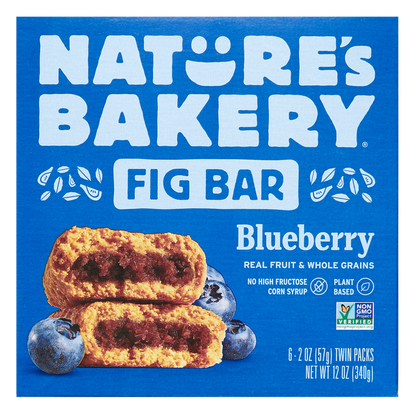 Nature's Bakery Whole Wheat Blueberry Fig Bars 6ct