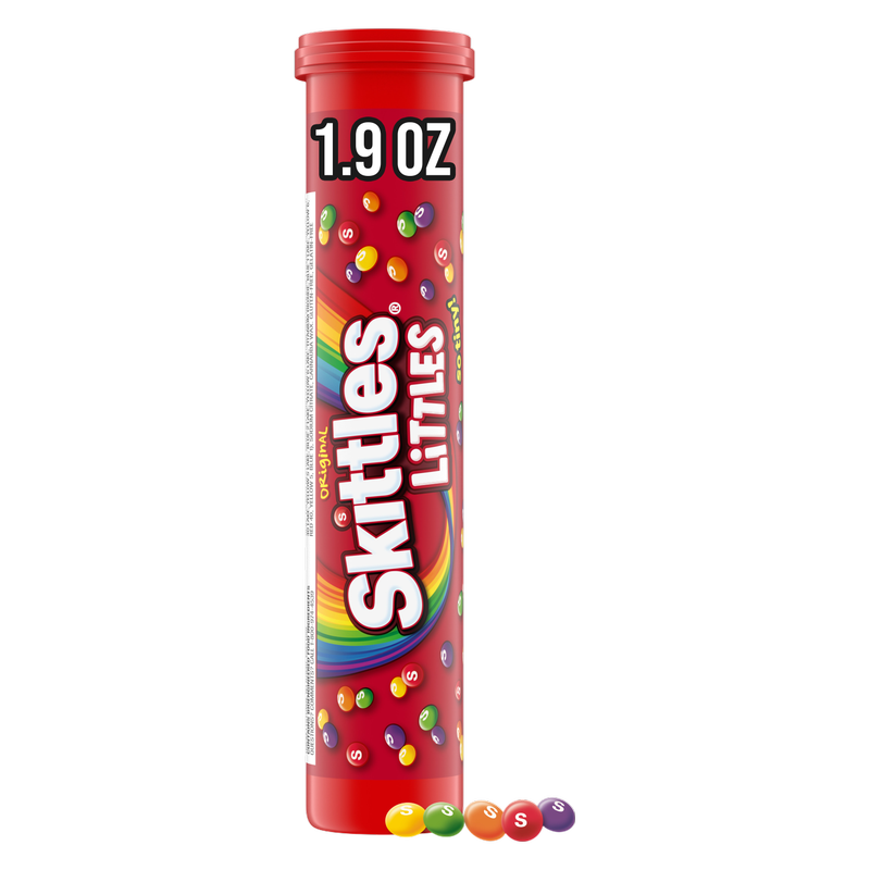 Skittles Littles Original Share Size Mega Tube 1.9oz