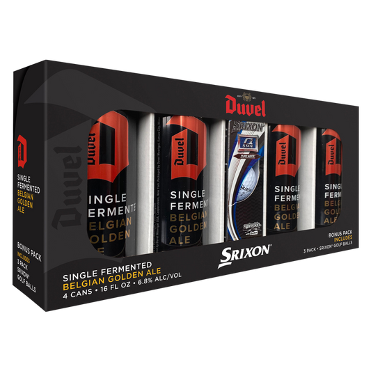 Duvel Single Fermented Ale Golf Gift Pack 4pk 16oz