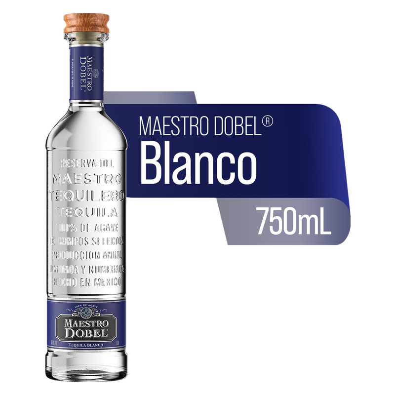 Maestro Dobel Silver Tequila 750ml (80 Proof)