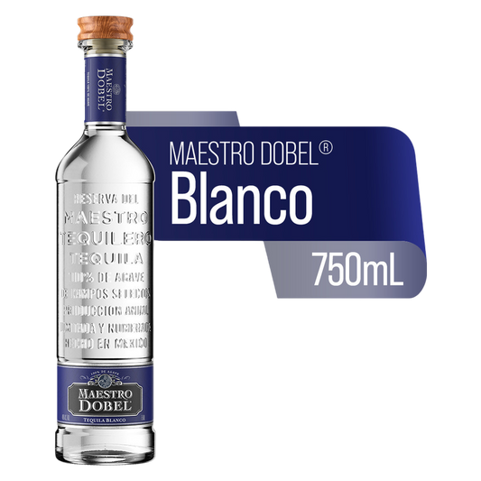 Maestro Dobel Silver Tequila 750ml (80 Proof)