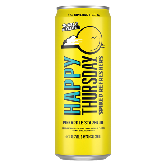 Happy Thursday Pineapple Starfruit 24oz Can 4.4% ABV