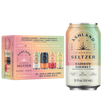 Ashland Hard Seltzer Ice Cream Variety 12pk 12oz Can 5.0% ABV