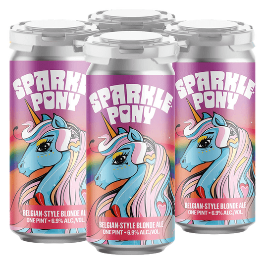 Black Hammer Sparkly Pony Belgian Blonde Ale (4PKC 16 OZ) (4PKC 16 OZ)