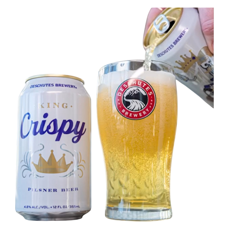 Deschutes King Crispy Pilsner 6/12oz Can