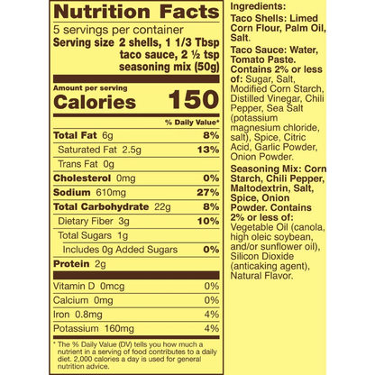 Old El Paso Stand'n Stuff Taco Kit 8.8 oz