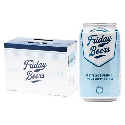 Friday Beers Tasty Light 12pk 12oz Can 4.2% ABV