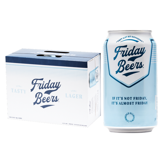 Friday Beers Tasty Light 12pk 12oz Can 4.2% ABV