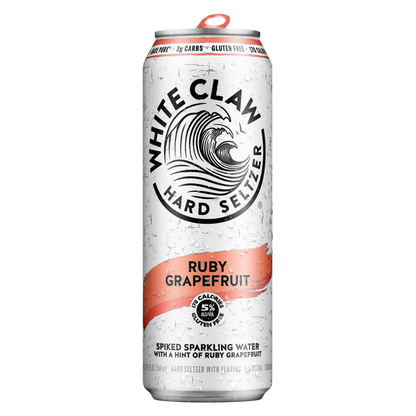 White Claw Ruby Grapefruit Single 19.2oz Can 5% ABV