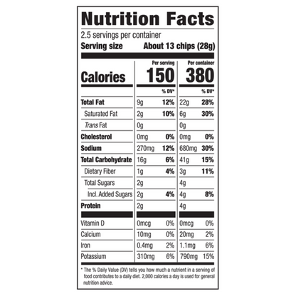 Herr's Baby Back Rib Chip, 2.5oz
