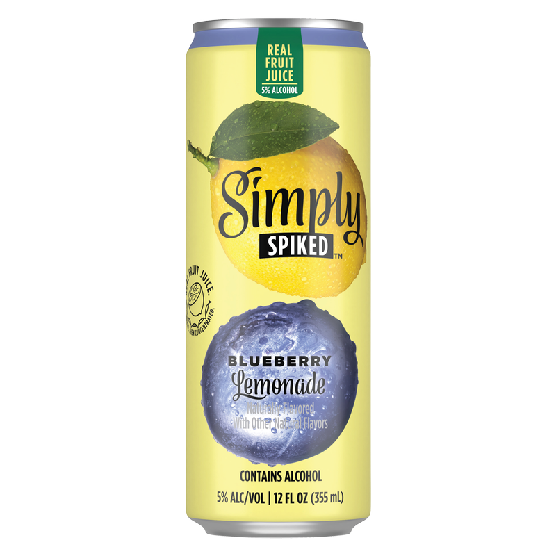 Simply Spiked Blueberry Lemonade 12oz Can 5% ABV