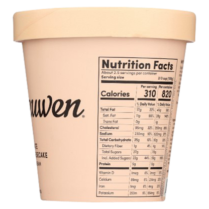 Van Leeuwen Chocolate Caramel Cheesecake Ice Cream Pint 14oz