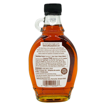 Butternut Mountain Farm Pure Vermont Dark Grade A Maple Syrup 8oz