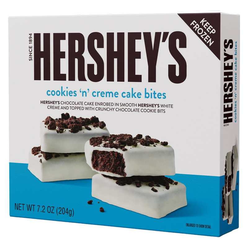 Hershey's Cookies n' Crème Cake Bites 7.2oz (Frozen)