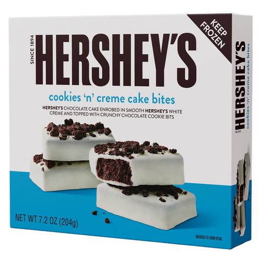 Hershey's Cookies n' Crème Cake Bites 7.2oz (Frozen)