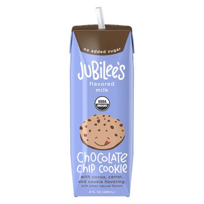 Jubilee's Organic Chocolate Chip Cookie Protein Milk 8oz Ctn
