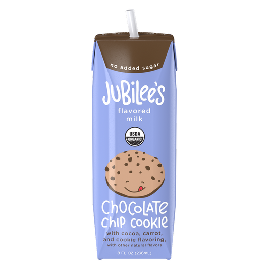 Jubilee's Organic Chocolate Chip Cookie Protein Milk 8oz Ctn