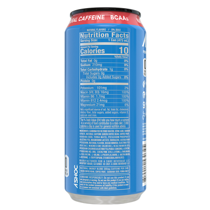 ASHOC Blue Razz 16oz