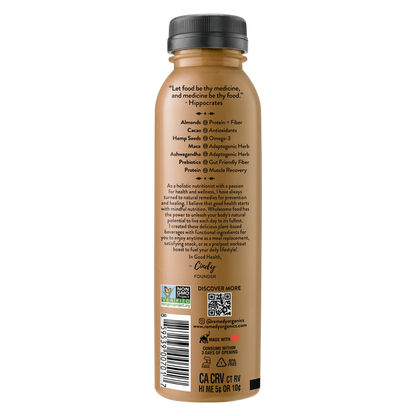 Remedy Organics Cacao Essentials Protein Shake 12oz Btl